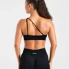 Soutien-gorge de sport sans coutures à une épaule Enhance