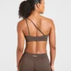 Soutien-gorge de sport sans coutures à une épaule Enhance