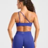 Soutien-gorge de sport sans coutures à une épaule Enhance