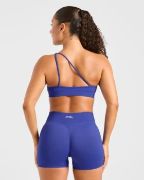 Soutien-gorge de sport sans coutures à une épaule Enhance