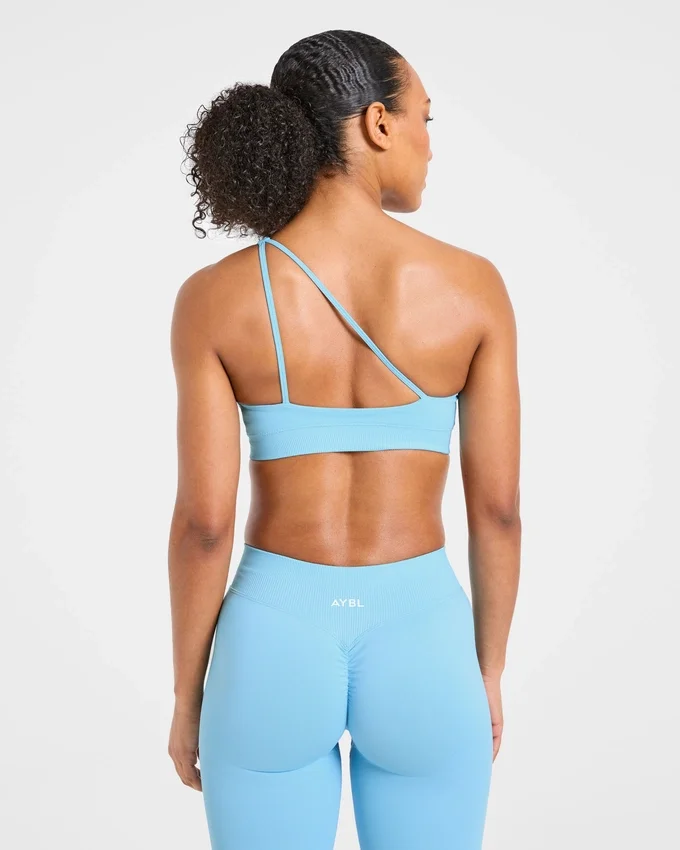 Soutien-gorge de sport sans coutures à une épaule Enhance