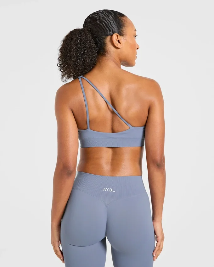 Soutien-gorge de sport sans coutures à une épaule Enhance