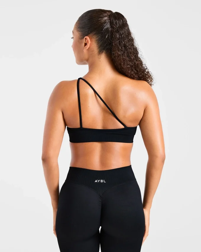 Soutien-gorge de sport sans coutures à une épaule Enhance