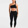 Soutien-gorge de sport sans coutures à une épaule Enhance