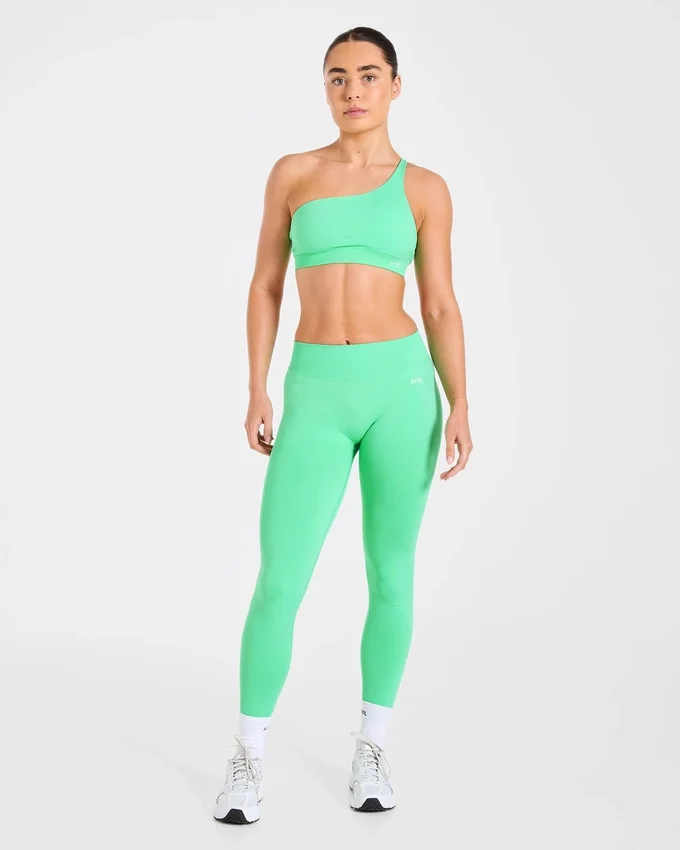 Soutien-gorge de sport sans coutures à une épaule Enhance