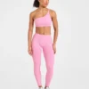 Soutien-gorge de sport sans coutures à une épaule Enhance