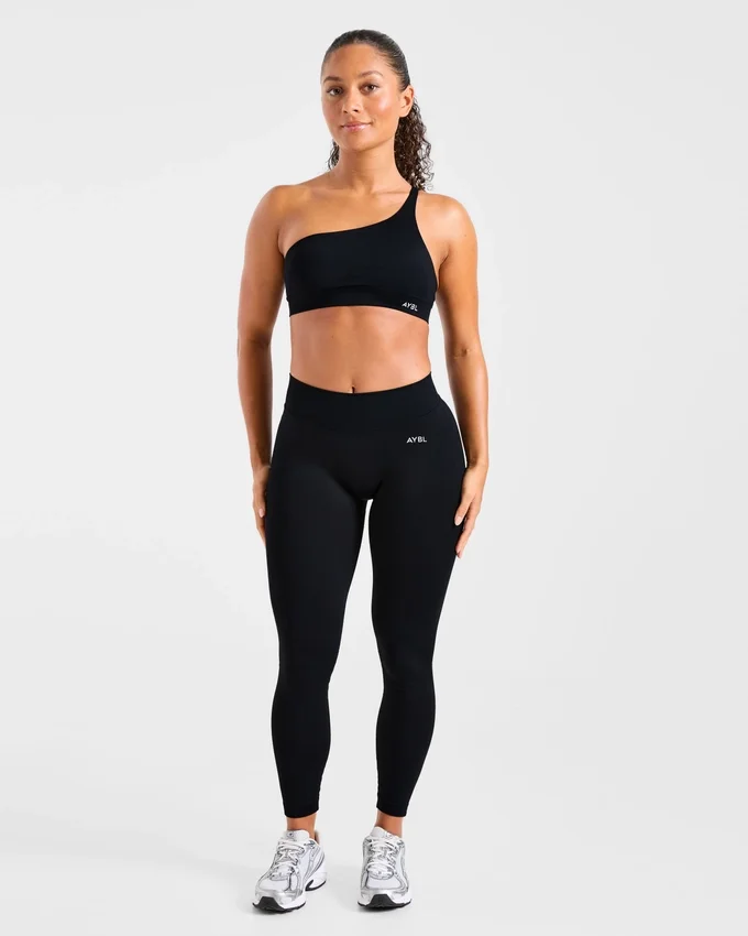 Soutien-gorge de sport sans coutures à une épaule Enhance