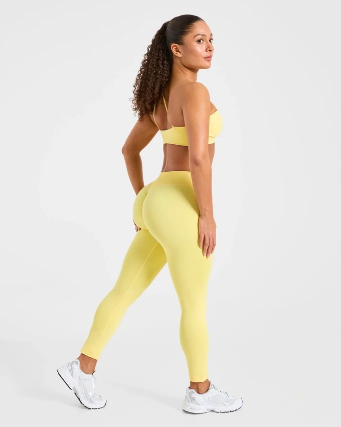 Soutien-gorge de sport sans coutures à une épaule Enhance