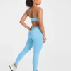 Soutien-gorge de sport sans coutures à une épaule Enhance