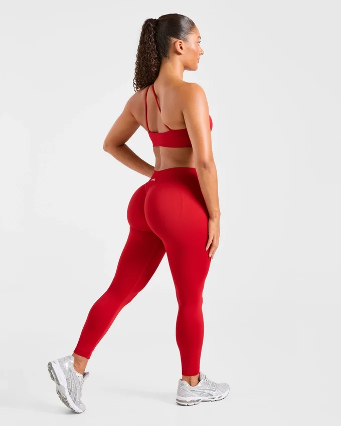 Soutien-gorge de sport sans coutures à une épaule Enhance