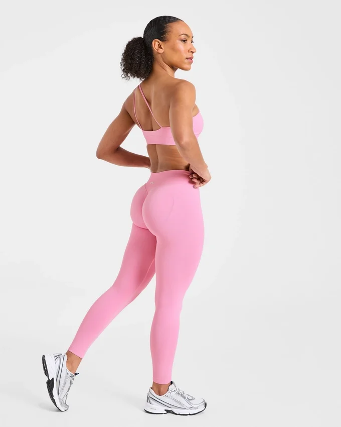 Soutien-gorge de sport sans coutures à une épaule Enhance