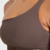 Soutien-gorge de sport sans coutures à une épaule Enhance