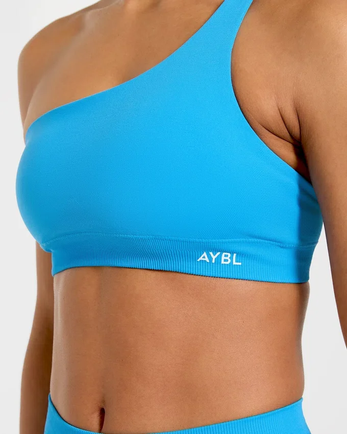 Soutien-gorge de sport sans coutures à une épaule Enhance