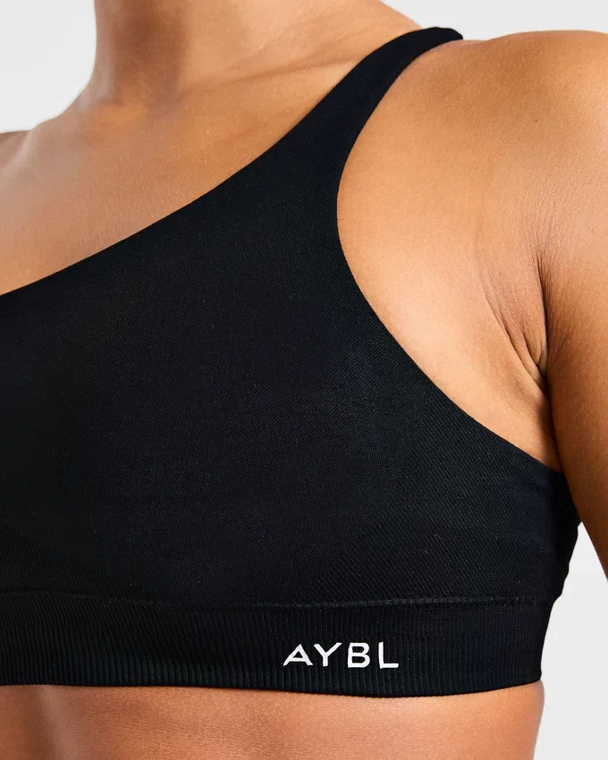 Soutien-gorge de sport sans coutures à une épaule Enhance