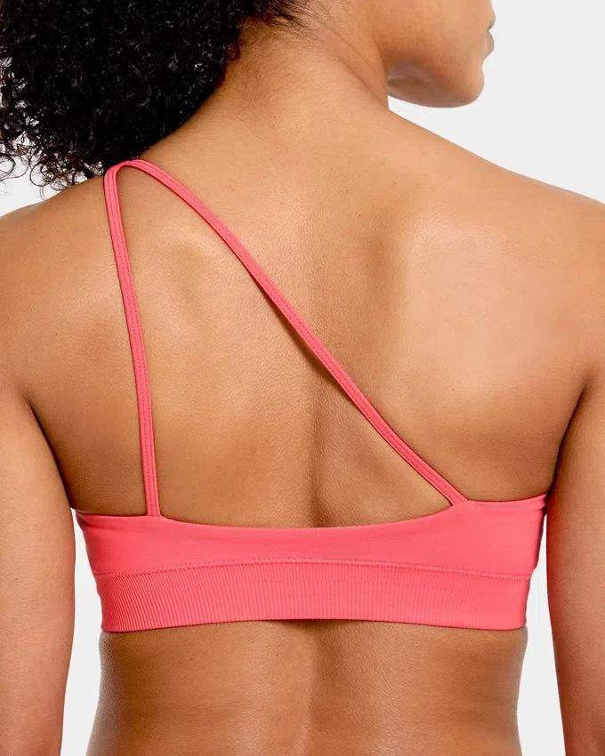Soutien-gorge de sport sans coutures à une épaule Enhance