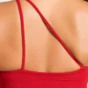 Soutien-gorge de sport sans coutures à une épaule Enhance