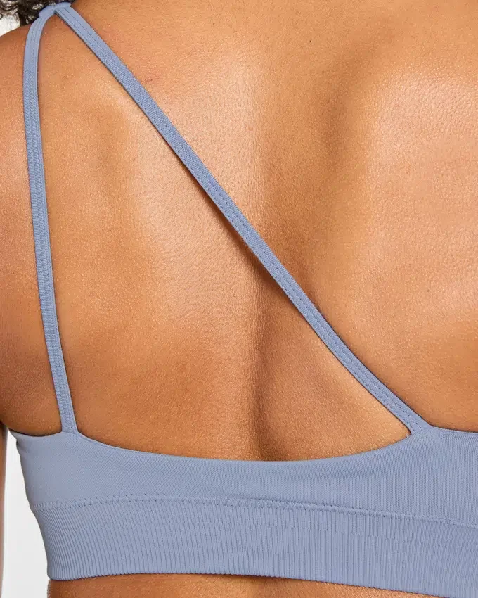 Soutien-gorge de sport sans coutures à une épaule Enhance
