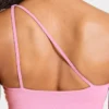 Soutien-gorge de sport sans coutures à une épaule Enhance