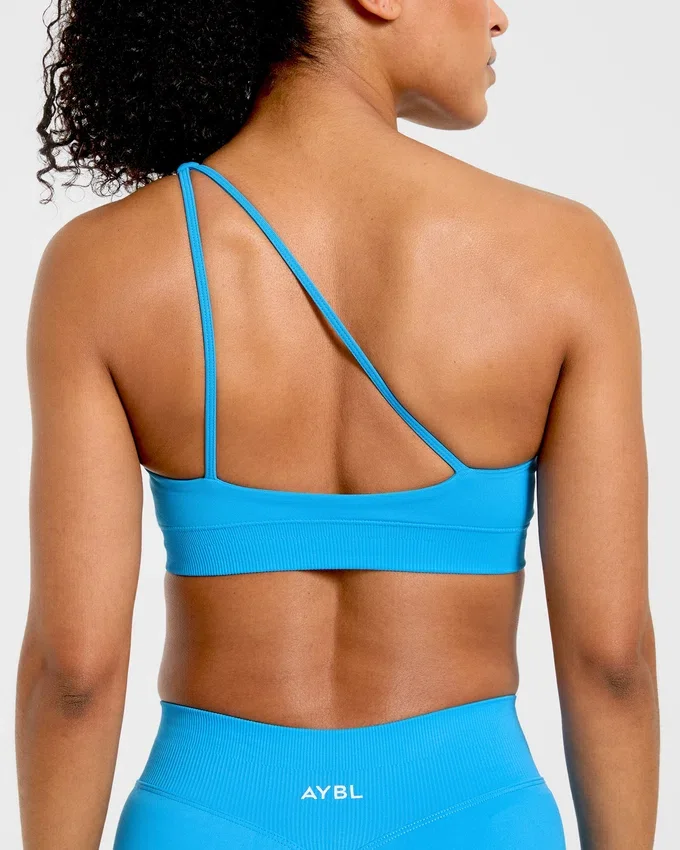 Soutien-gorge de sport sans coutures à une épaule Enhance