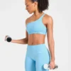 Soutien-gorge de sport sans coutures à une épaule Enhance