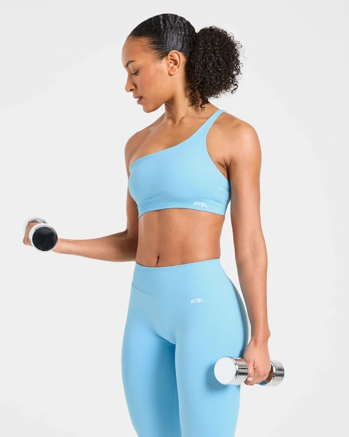 Soutien-gorge de sport sans coutures à une épaule Enhance