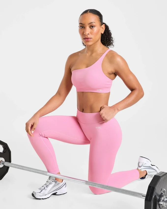 Soutien-gorge de sport sans coutures à une épaule Enhance