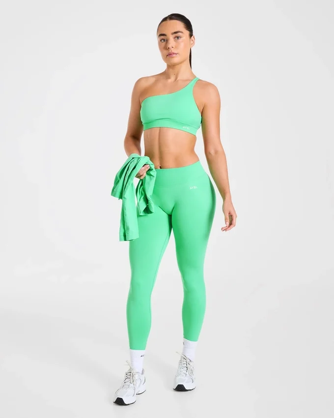 Soutien-gorge de sport sans coutures à une épaule Enhance