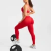 Soutien-gorge de sport sans coutures à une épaule Enhance