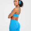 Soutien-gorge de sport sans coutures à une épaule Enhance
