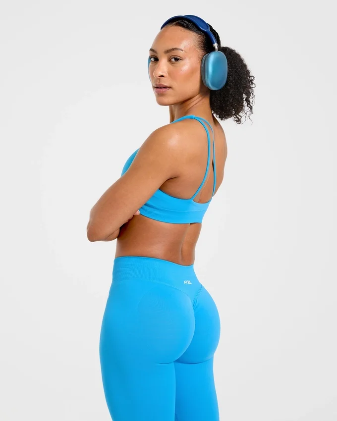 Soutien-gorge de sport sans coutures à une épaule Enhance
