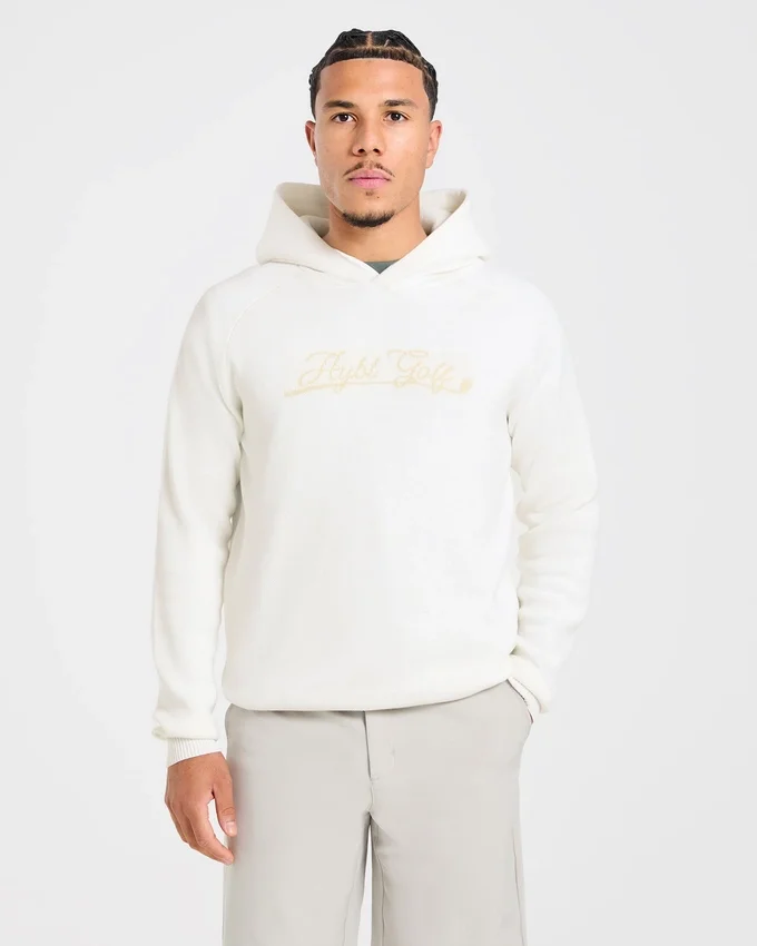 Sweat à capuche en maille « Golf Club »