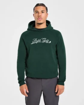 Sweat à capuche en maille « Golf Club »