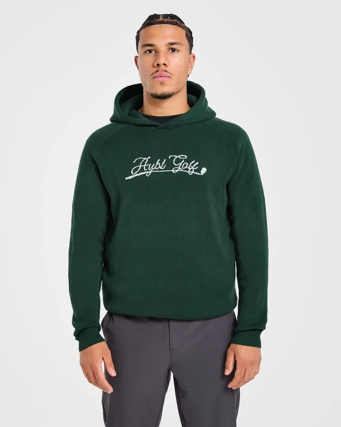 Sweat à capuche en maille « Golf Club »