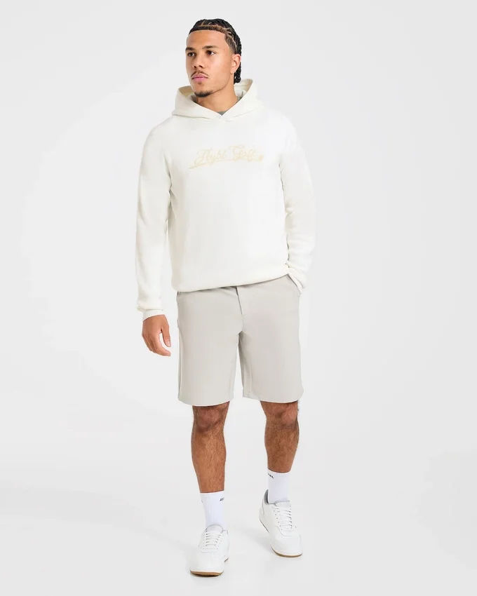 Sweat à capuche en maille « Golf Club »