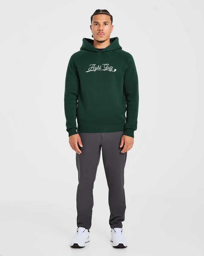 Sweat à capuche en maille « Golf Club »