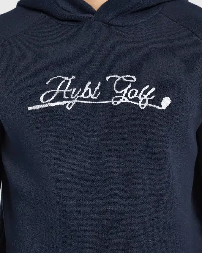 Sweat à capuche en maille « Golf Club »