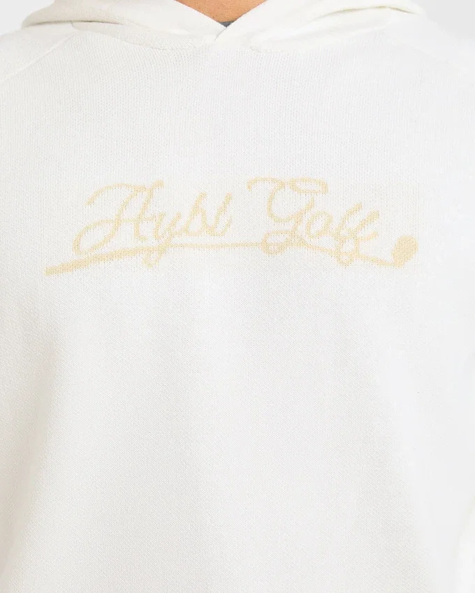 Sweat à capuche en maille « Golf Club »