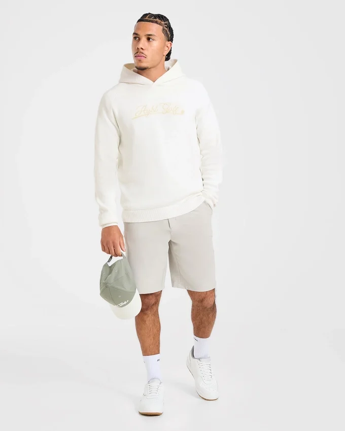Sweat à capuche en maille « Golf Club »