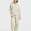 Sweat à capuche en maille oversize tout doux