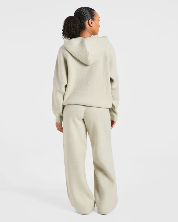 Sweat à capuche en maille oversize tout doux