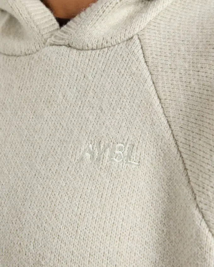 Sweat à capuche en maille oversize tout doux
