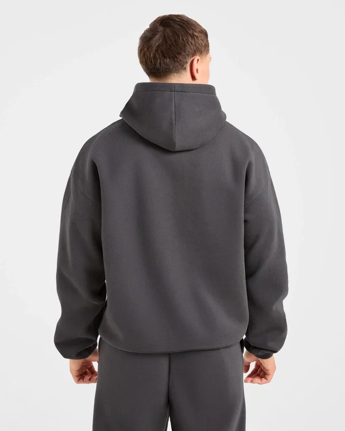Sweat à capuche oversize Academy