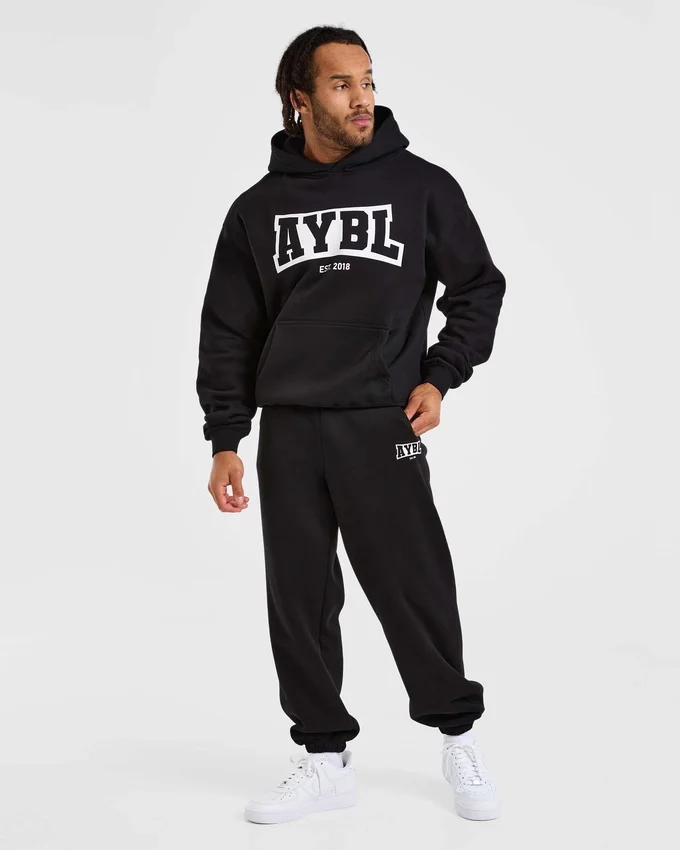 Sweat à capuche oversize Academy