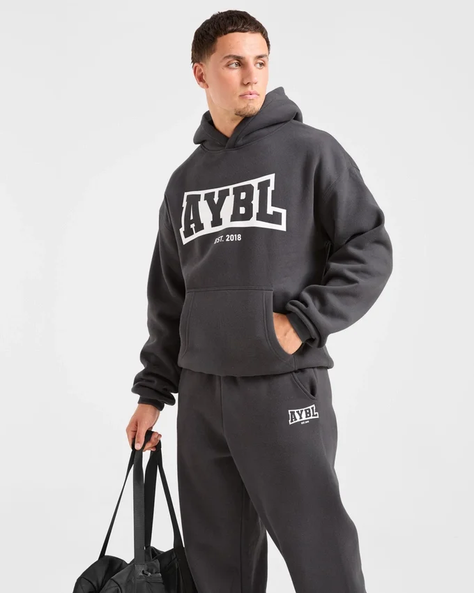 Sweat à capuche oversize Academy