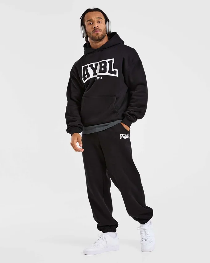Sweat à capuche oversize Academy