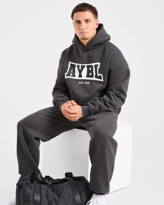Sweat à capuche oversize Academy