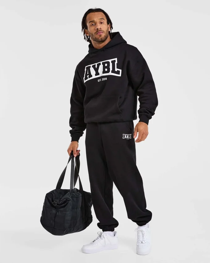 Sweat à capuche oversize Academy