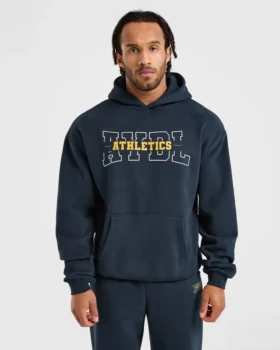 Sweat à capuche oversize Athletics
