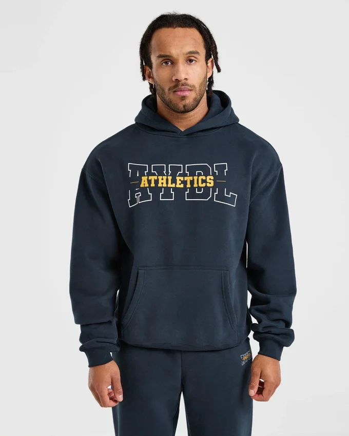 Sweat à capuche oversize Athletics