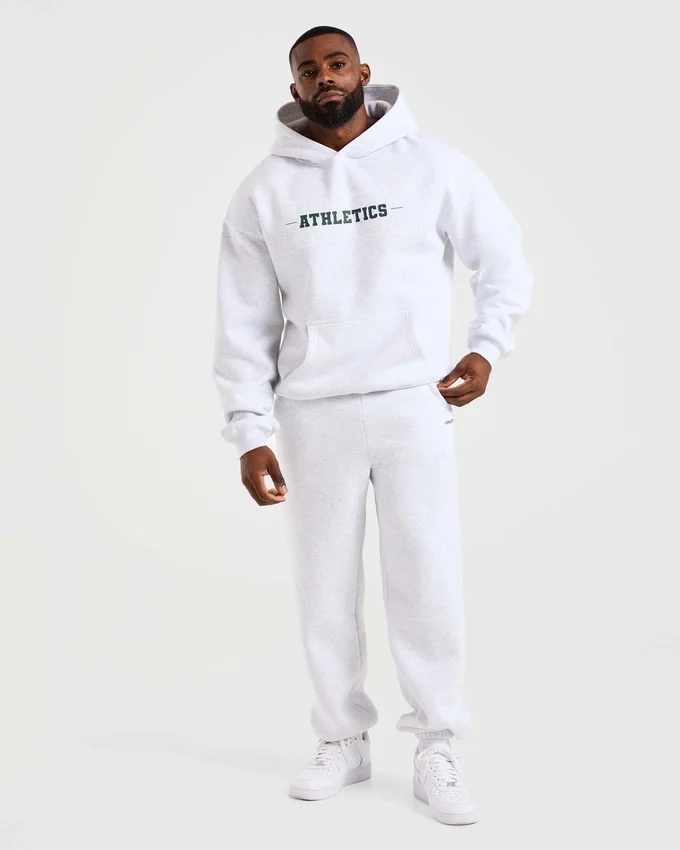Sweat à capuche oversize Athletics